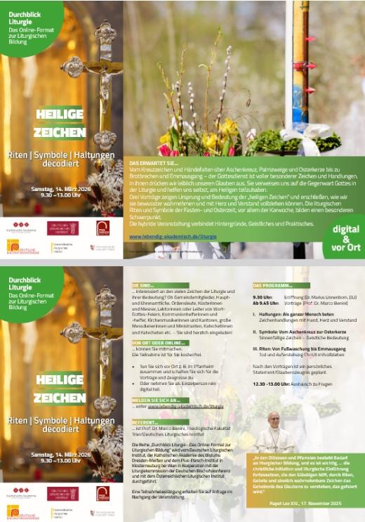 2026-03-14 Durchblick Liturgie