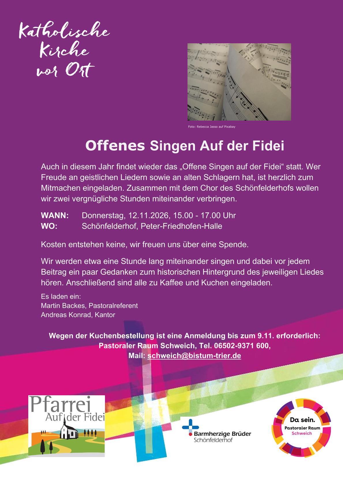 2026-11-12 Plakat Offenes Singen Fidei