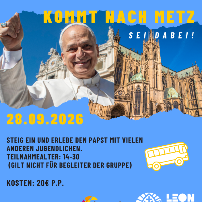 der papst kommt nach metz