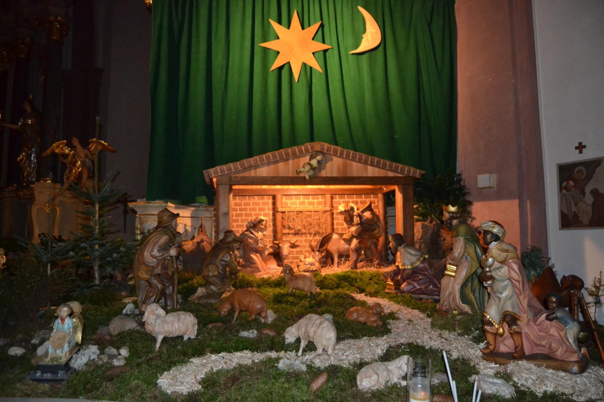 Weihnachten in Longuich, Krippe