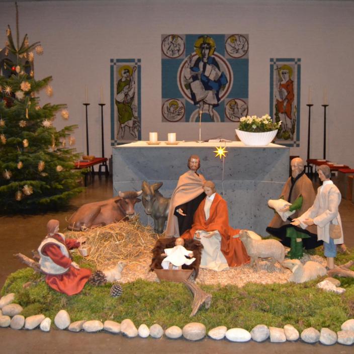 Weihnachtskrippe in Kenn