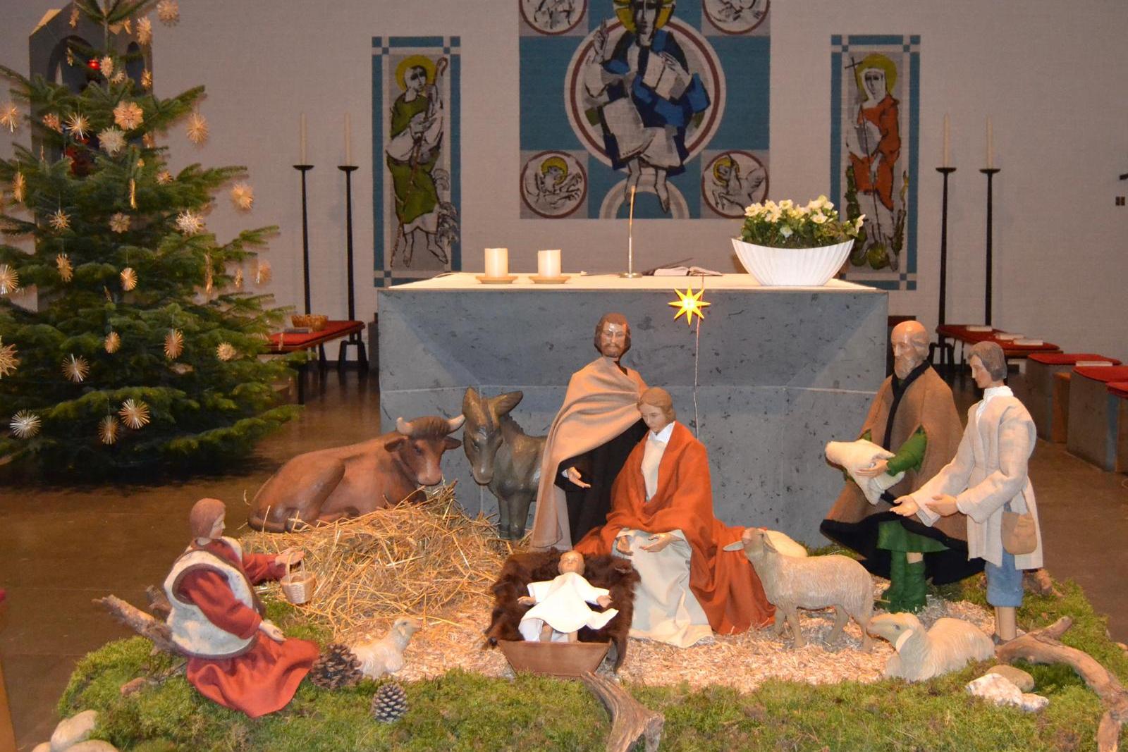 Weihnachtskrippe in Kenn