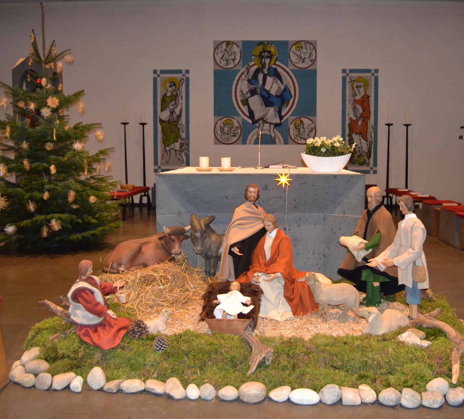 Weihnachtskrippe in Kenn