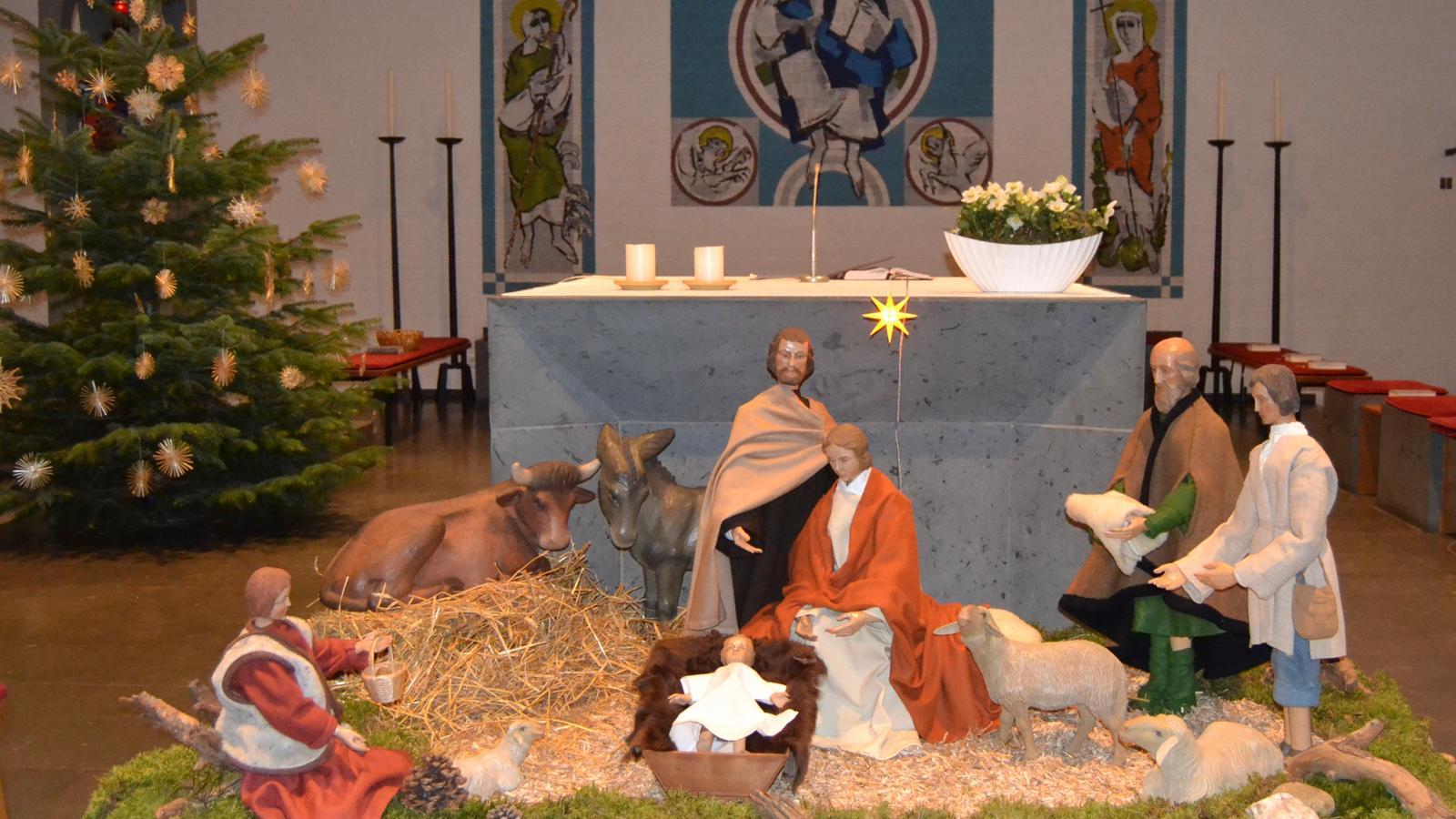 Weihnachtskrippe in Kenn